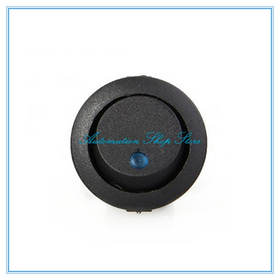 HOT 5kom Auto 12V 3 Pin Okrugla Rocker Dot LED svjetla Prekidač SPST ON/OFF Prodaja