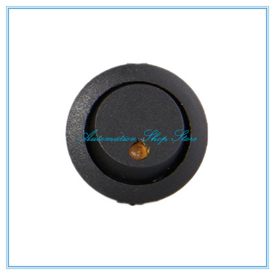 HOT 5kom Auto 12V 3 Pin Okrugla Rocker Dot LED svjetla Prekidač SPST ON/OFF Prodaja
