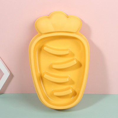 Zdjela za sporu hranu za kućne ljubimce Tip mrkve Zdjele za rižu protiv gušenja Štene Mačka Uspori jedenje Posuda za hranjenje Sprječava pretilost Pribor za hranjenje pasa