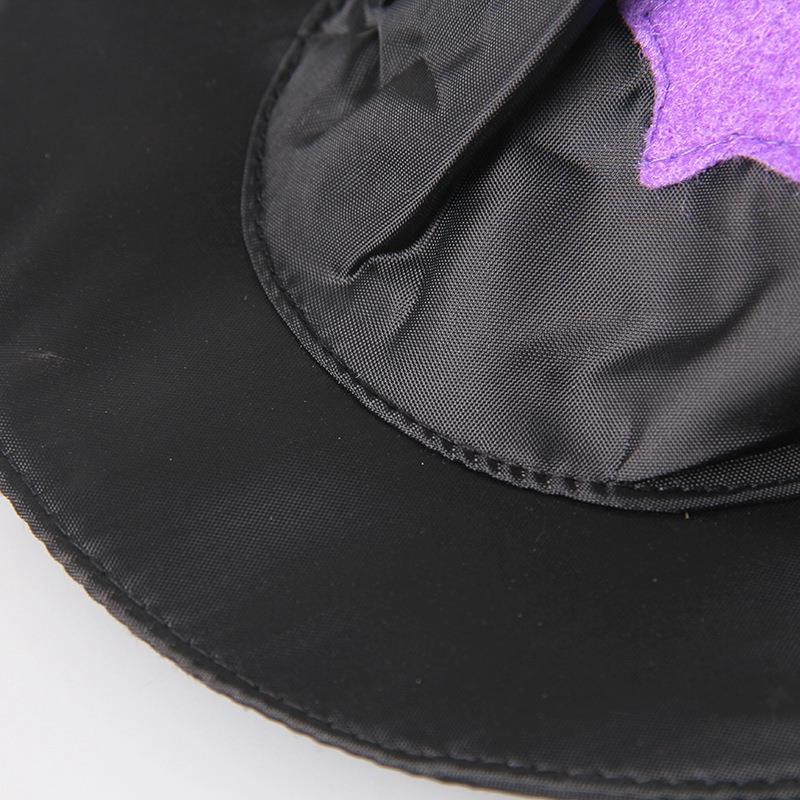 1 tk Moodne lemmikloomakostüüm Müts Reguleeritav kassivõluri müts Kutsika nõia müts Halloweeni jaoks kassipoegade peakatted koera rõivad lemmikloomade tarvikud