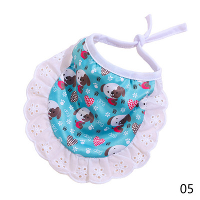 Jauka mājdzīvnieku bandana sunim kaķim Trīsstūrveida mājdzīvnieku priekšautiņi Šalle Kokvilnas mazgājamās kaklasaites Apkakle Šalle kucēnu kaķēnu aksesuāri