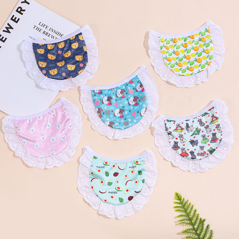 Jauka mājdzīvnieku bandana sunim kaķim Trīsstūrveida mājdzīvnieku priekšautiņi Šalle Kokvilnas mazgājamās kaklasaites Apkakle Šalle kucēnu kaķēnu aksesuāri