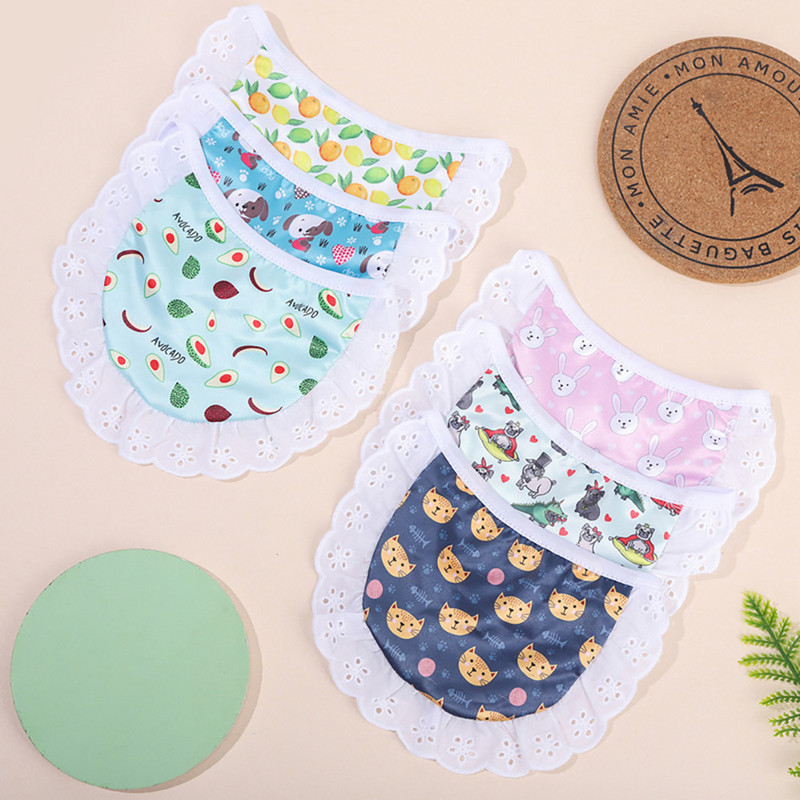 Jauka mājdzīvnieku bandana sunim kaķim Trīsstūrveida mājdzīvnieku priekšautiņi Šalle Kokvilnas mazgājamās kaklasaites Apkakle Šalle kucēnu kaķēnu aksesuāri