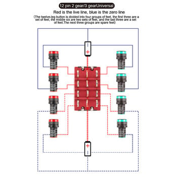 5PCS Miniature Toggle Switch MTS-102/103/202/203/302/304/402/403 ON-ON ON-OFF-ON 5A125V 2A250V 3/6/9/12 Βάση ακίδων 6mm