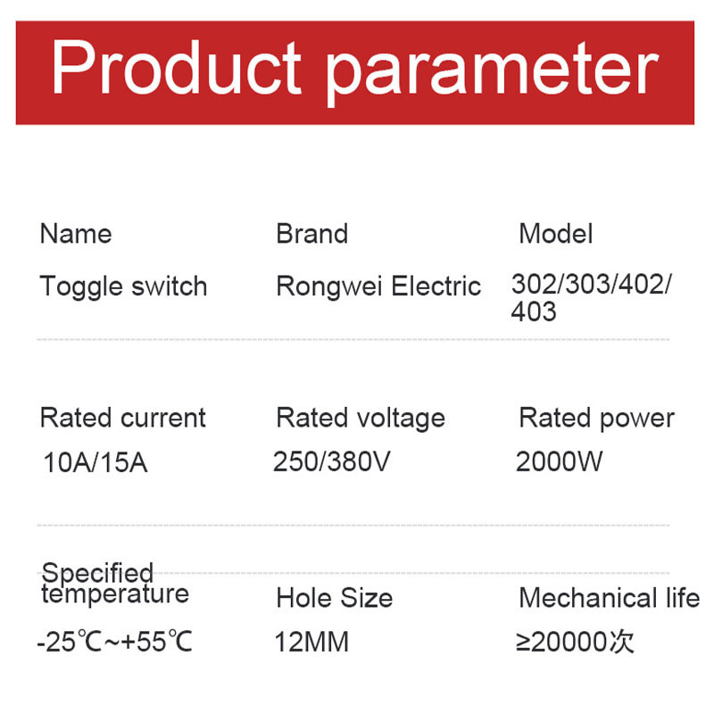 1kom 3PDT ON-ON /ON-OFF-ON 9/12Pin 2/3 položaj vijčanih terminala Preklopni prekidač AC 15A250V 10A380V E-TEN 303