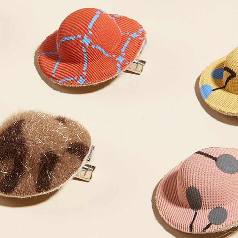 Lemmiklooma juuksenõel Armas peene töötlusega polüestermütsi kujuga peen peakatteklamber igapäevaseks kasutamiseks