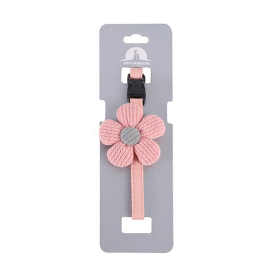 Pamučna mačka pseća ogrlica pletena cvjetna ogrlica za kućne ljubimce jednobojna sa zvonom kućni ljubimac leptir mašna mačka ogrlica štene mačić Bibs pribor za kućne ljubimce