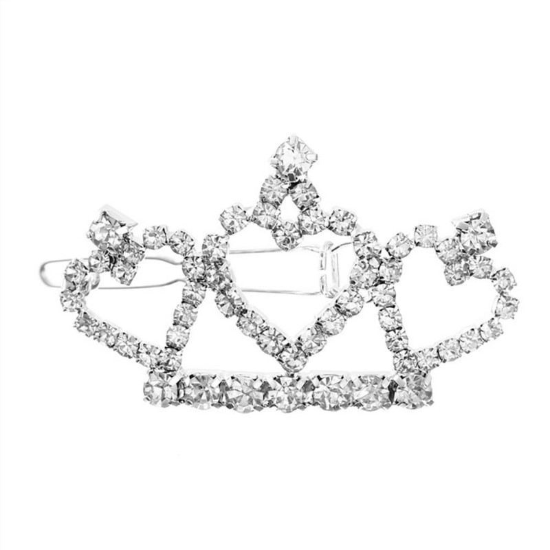 Kućni ljubimci Nakit Mačka Tijara Kruna Štipaljka Ogrlica Za male pse Kristalni dijamant Djevojčice Štenci Dodaci za kosu s ukosnicama