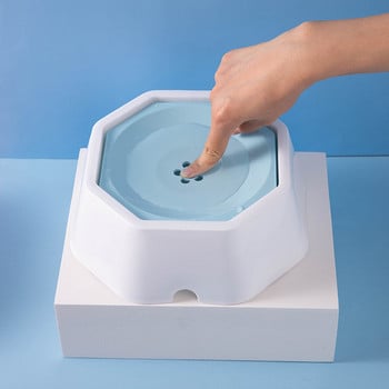 Dog Bowl Pet Floating Bowl Πόσιμο Νερό Γάτα Νερό Μπολ Pet Αυτόματη Ποτής Νερού Προμήθειες για κατοικίδια Μπολ αργής τροφής Tanque De Agua