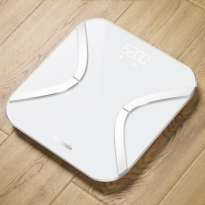 Yolanda Smart Bathroom Kaal Põrand Digitaalne Mi Kaal Kaal Kodu Inimese Mi Keha Rasvakaal BMI Tasakaal Bluetooth LED