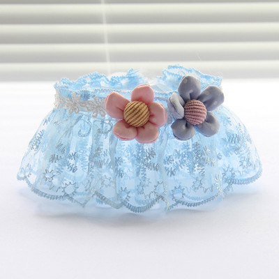 Kassi printsessi stiilis sall pits lille kaelarihm haldjas süljerätik kaunistus kutsikas koer kolmnurk sall lemmikloomatarbed