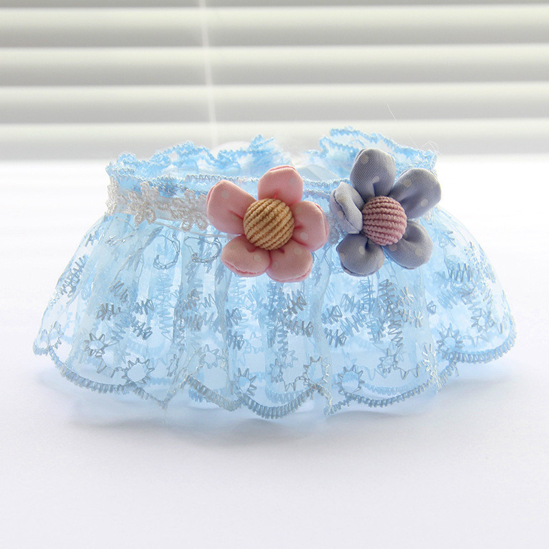 Kassi printsessi stiilis sall pits lille kaelarihm haldjas süljerätik kaunistus kutsikas koer kolmnurk sall lemmikloomatarbed