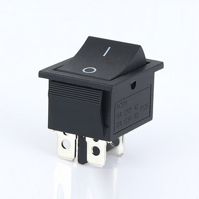 5kom preklopni prekidač s zabravljivanjem Prekidač napajanja I/O 4 pina 6 pinova sa svjetlom 16A 250VAC 20A 125VAC KCD4