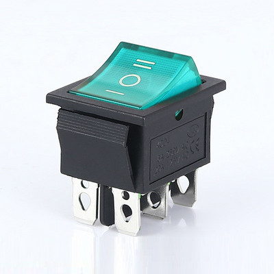 5kom preklopni prekidač s zabravljivanjem Prekidač napajanja I/O 4 pina 6 pinova sa svjetlom 16A 250VAC 20A 125VAC KCD4