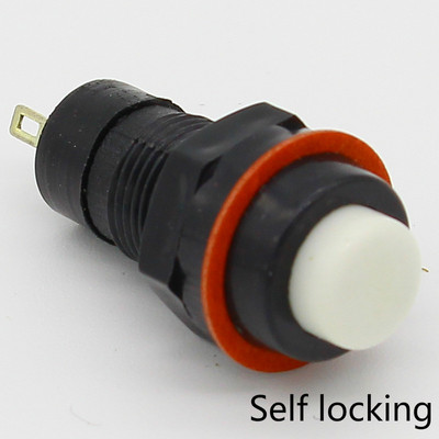 6 komada samoblokirajućeg prekidača s gumbom 10 mm