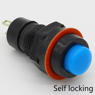 6 komada samoblokirajućeg prekidača s gumbom 10 mm