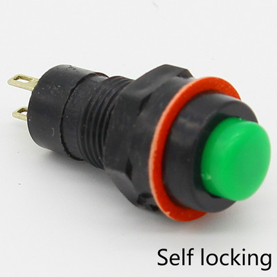 6 komada samoblokirajućeg prekidača s gumbom 10 mm