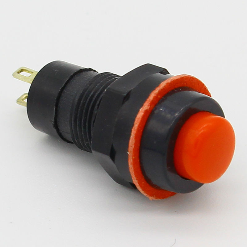 6 komada samoblokirajućeg prekidača s gumbom 10 mm