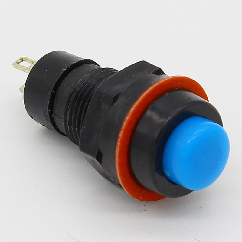 6 komada samoblokirajućeg prekidača s gumbom 10 mm