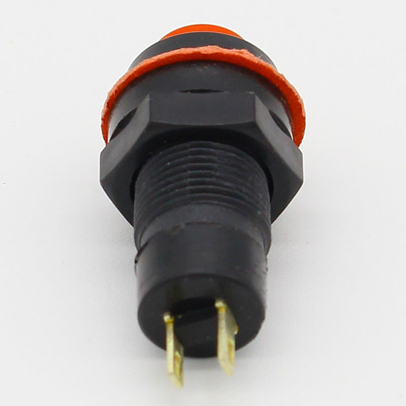 6 komada samoblokirajućeg prekidača s gumbom 10 mm