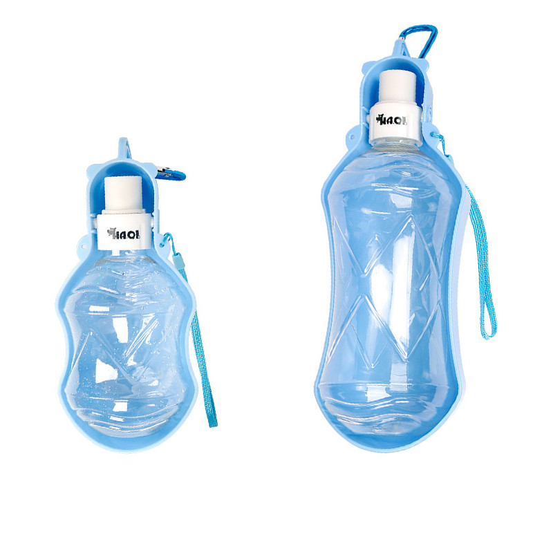 Sportska boca za vodu za kućne ljubimce za mačiće, fontanu za mačke, sklopivi plastični spori dozator vode, plastična putna zdjela za pse za kućne ljubimce