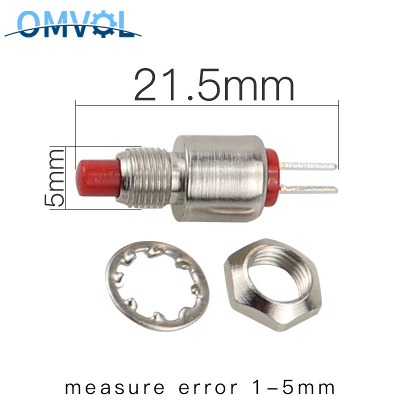 10 KOM 5 mm trenutni mikro prekidač s povratnom oprugom DS-402