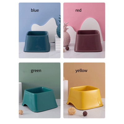 2021. Nova Pure Colour kućne ljubimce s jednom zdjelom protiv klizanja i smetnji, duboka zdjela protiv cervikalne spondiloze, veliki psi, mačke, srednje veličine