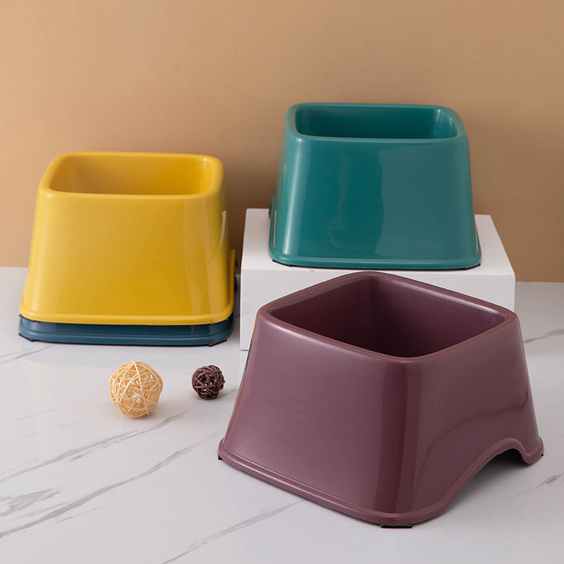 2021. Nova Pure Colour kućne ljubimce s jednom zdjelom protiv klizanja i smetnji, duboka zdjela protiv cervikalne spondiloze, veliki psi, mačke, srednje veličine