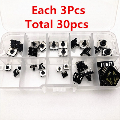 10*10* 5/7/9 SMD 5 peterosmjerni prekidač 7*7*5/6 Višenamjenski višesmjerni prekidač za igru Gumb za resetiranje na dodir 6p 10p kapa