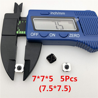 10*10* 5/7/9 SMD 5 peterosmjerni prekidač 7*7*5/6 Višenamjenski višesmjerni prekidač za igru Gumb za resetiranje na dodir 6p 10p kapa
