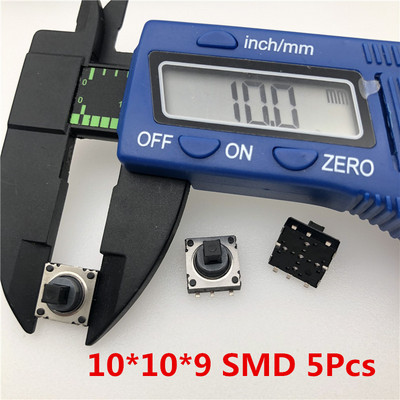 10*10* 5/7/9 SMD 5 peterosmjerni prekidač 7*7*5/6 Višenamjenski višesmjerni prekidač za igru Gumb za resetiranje na dodir 6p 10p kapa