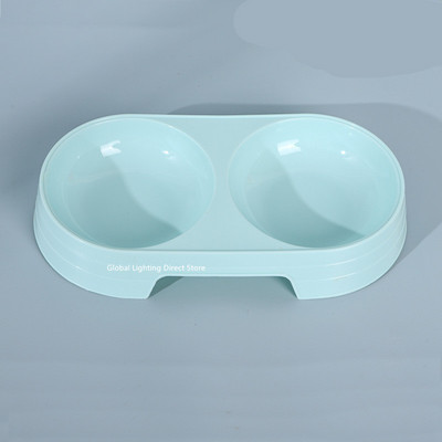 Nerūsējošā tērauda dubultās bļodas Mājdzīvnieku suņu barība Ūdens padevējs Dzeršanas trauku padevējs Kaķu kucēnu barošanas piederumi Mazie suņu piederumi 4