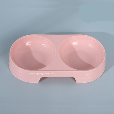 Nerūsējošā tērauda dubultās bļodas Mājdzīvnieku suņu barība Ūdens padevējs Dzeršanas trauku padevējs Kaķu kucēnu barošanas piederumi Mazie suņu piederumi 4