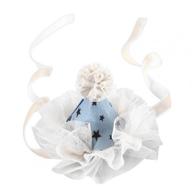 Dress Up Poliester Cat Princess Šešir sa šljokicama Ukras za kućne ljubimce Proizvod za kućne ljubimce