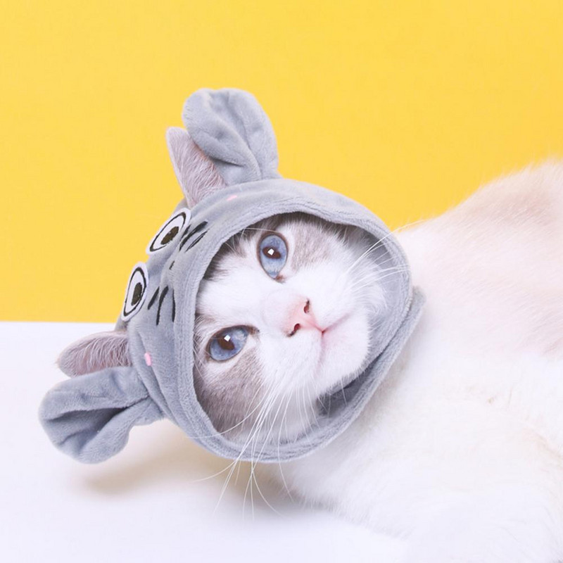Mačka Pokrivalo za glavu Elegantna ultra-lagana plišana kapa za kućne ljubimce Životinja Ljubimac Mačka Šešir Pokrivala za glavu Zimski dodaci Oprema za kućne ljubimce