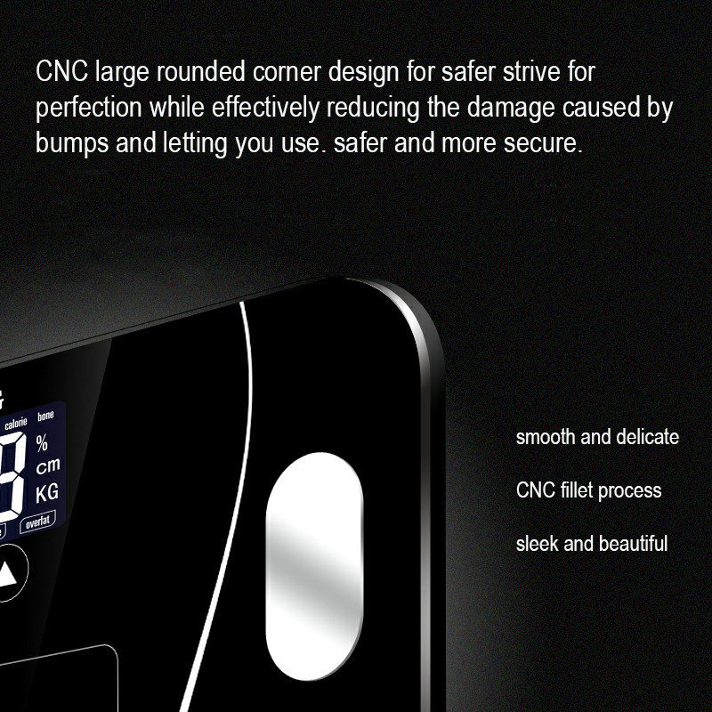 Kuumad digitaalsed vannitoa kaalud põrand Smart Body Fat Mi Scale Digitaalne bmi Inimese Kaal keha koostis 13 Kehaandmed