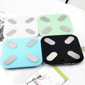 Mood Uus kaal Nutikas kaal Elektroonilised vannitoakaalud Kere koostis Vannitoa digitaalne kaal karastatud klaasist LCD-ekraan