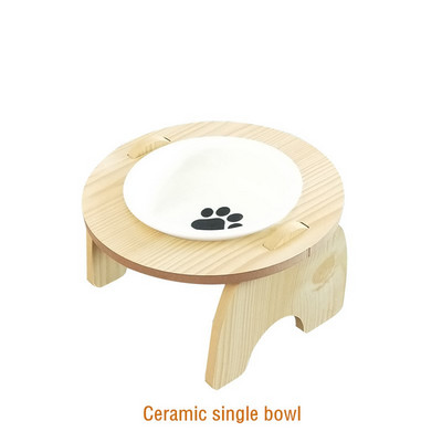 Zdjele za kućne ljubimce Mačke i psi Povišene zdjele za hranu i vodu s hranilicom na postolju 2 zdjele od nehrđajućeg čelika za male i srednje kućne ljubimce