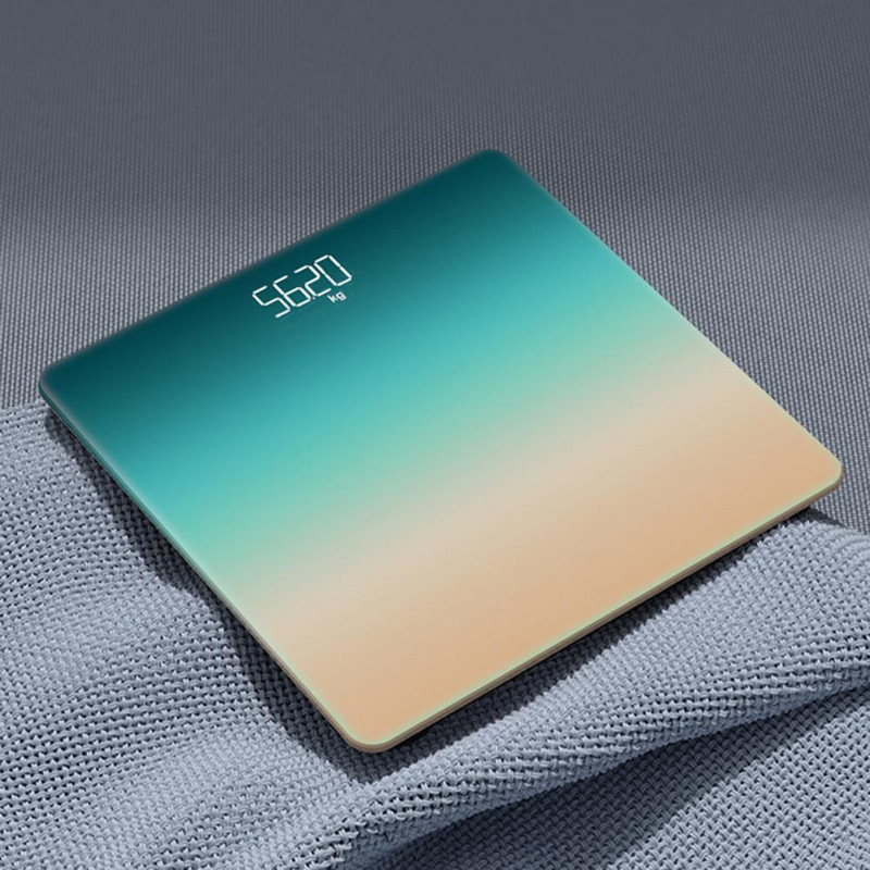 Modernie grīdas digitālie svari, 300 g–180 kg, neslīdoši vannas istabai, elektroniskie ķermeņa svara svari, apaļie stūra svara svari mājaslapas produkts