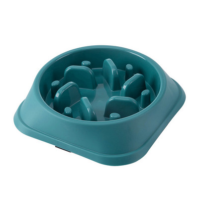 Kućni ljubimac Slow Feeder Bowl Puppy Neklizajuća Puzzle Bowl Anti-Gulping Kućni ljubimac sporije jelo za hranjenje hrane Zdjela za pse za srednje male pse
