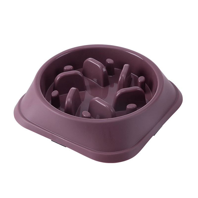 Kućni ljubimac Slow Feeder Bowl Puppy Neklizajuća Puzzle Bowl Anti-Gulping Kućni ljubimac sporije jelo za hranjenje hrane Zdjela za pse za srednje male pse