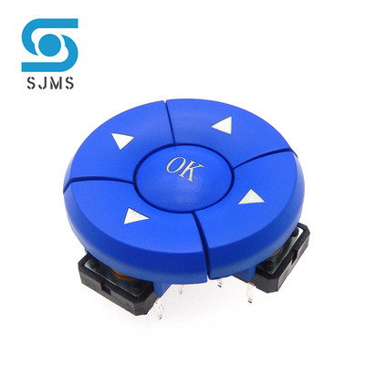 1 set B3F-4055 A14 kapa, 5-smjerni kombinirani prekidač smjera sa strelicom OK tipka 12*12*7,3 mm mikro taktilni prekidači tipki