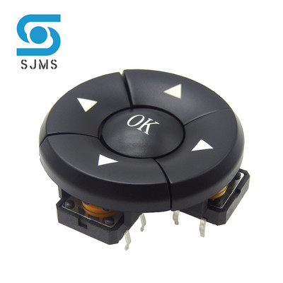 1 set B3F-4055 A14 kapa, 5-smjerni kombinirani prekidač smjera sa strelicom OK tipka 12*12*7,3 mm mikro taktilni prekidači tipki