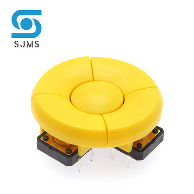 1 set B3F-4055 A14 kapa, 5-smjerni kombinirani prekidač smjera sa strelicom OK tipka 12*12*7,3 mm mikro taktilni prekidači tipki