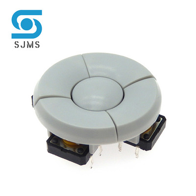 1 set B3F-4055 A14 kapa, 5-smjerni kombinirani prekidač smjera sa strelicom OK tipka 12*12*7,3 mm mikro taktilni prekidači tipki