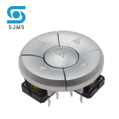 1 set B3F-4055 A14 kapa, 5-smjerni kombinirani prekidač smjera sa strelicom OK tipka 12*12*7,3 mm mikro taktilni prekidači tipki