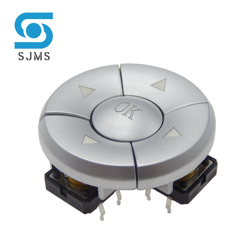 1 set B3F-4055 A14 kapa, 5-smjerni kombinirani prekidač smjera sa strelicom OK tipka 12*12*7,3 mm mikro taktilni prekidači tipki