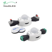 Senzor de mișcare PIR 12V DC Comutator 5V LED Strip Detector de mișcare Temporizator activat de 5 volți Comutator automat în infraroșu ON OFF