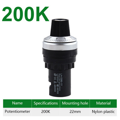 1PC 1K 2K 3K 5k 10k 20k Ohm Posebna varijabla frekvencije LA42DWQ potenciometar za regulaciju brzine prekidač frekventnog pretvarača