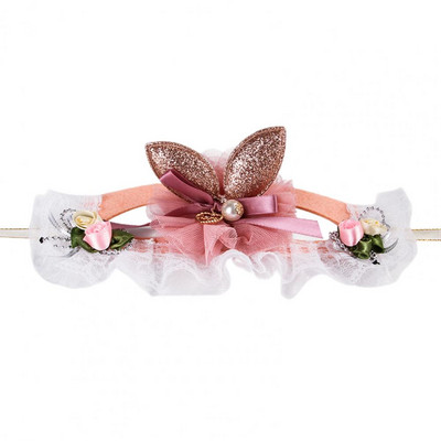 Mājdzīvnieku cepure Bunny Ears Mājdzīvnieku galvassegas Happy Birthday Party Mājdzīvnieku galvassegas